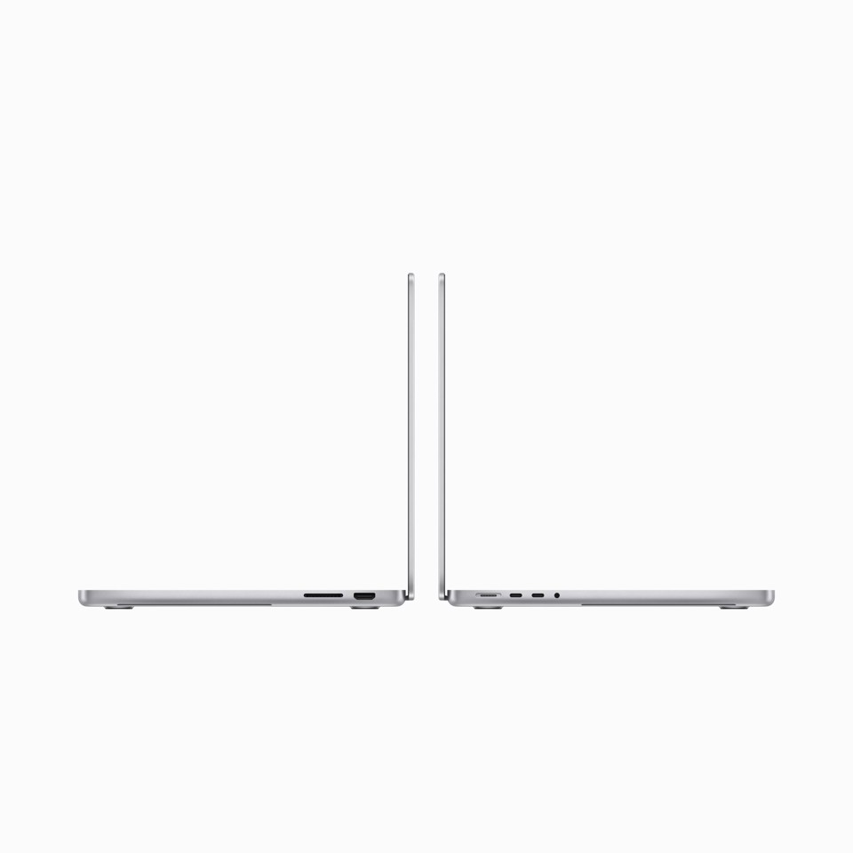 Apple MacBook Pro 14'' M3 chip con 8‑core CPU e 10‑core GPU, 512GB SSD - Argento