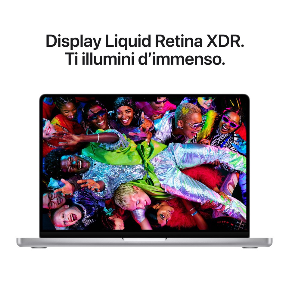 Apple MacBook Pro 14" M5 Pro chip 18‑core CPU 20‑core GPU, 24GB, 2TB SSD - Argento