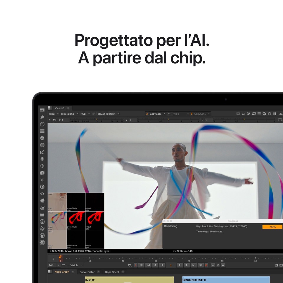 Apple MacBook Pro 16" M5 Max chip 18‑core CPU 40‑core GPU, 48GB, 2TB SSD - Nero siderale