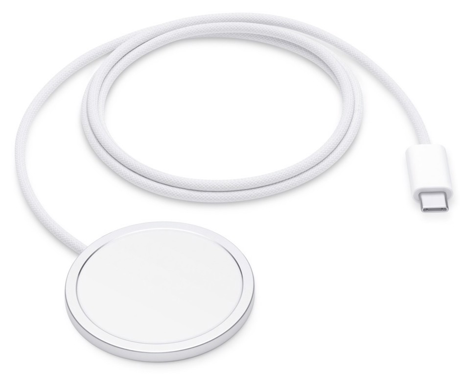 Apple MGD74ZM/A Caricabatterie per dispositivi mobili Cuffie, Smartphone Bianco USB Carica wireless Ricarica rapida Interno