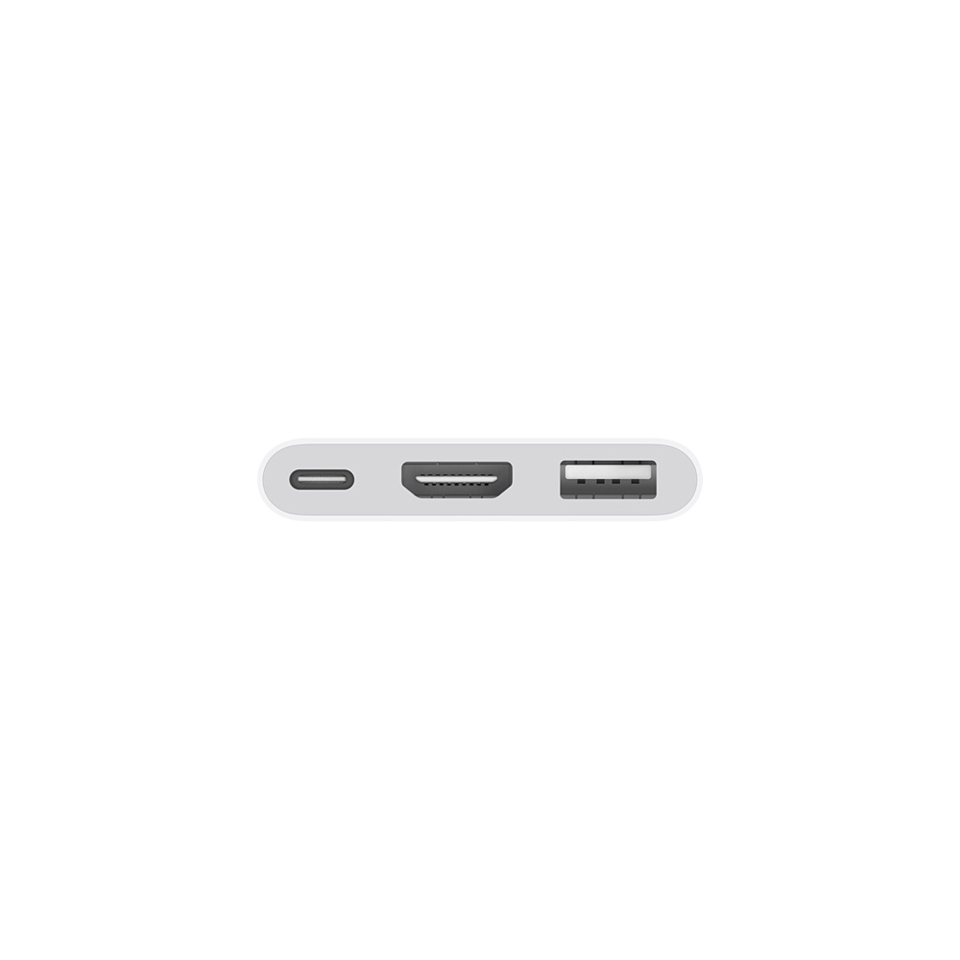 Apple MJ1K2ZM/A replicatore di porte e docking station per laptop Bianco