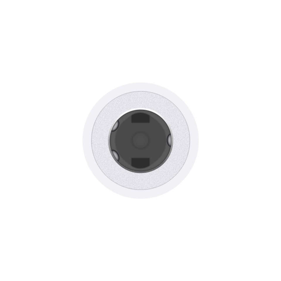Apple MW2Q3ZM/A adattatore per inversione del genere dei cavi USB-C 3.5mm Bianco