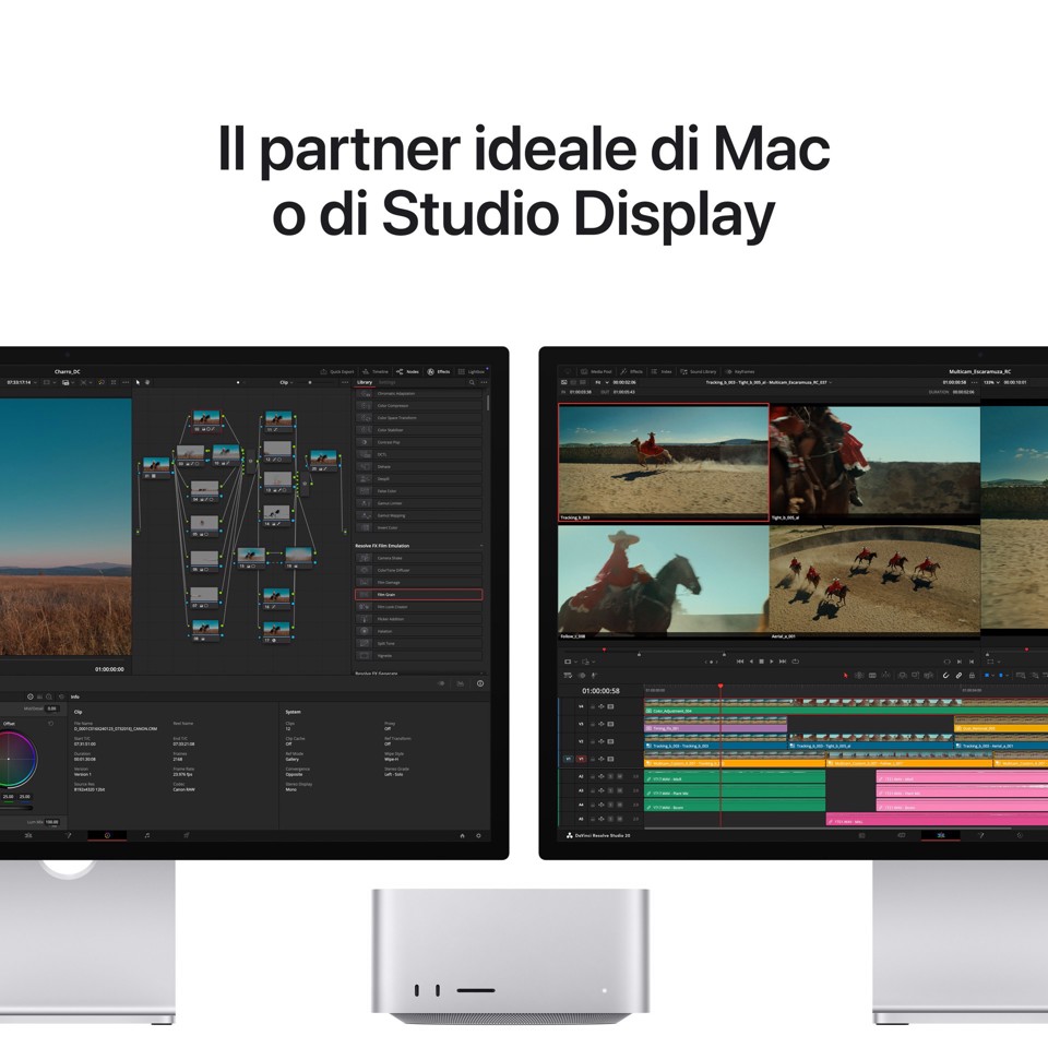 Apple Studio Display XDR - Vetro nanotexture - Sostegno a altezza e inclinazione regolabile