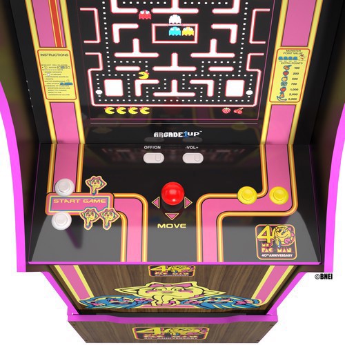 Arcade1Up MS Pac-Man 40th Anniversary