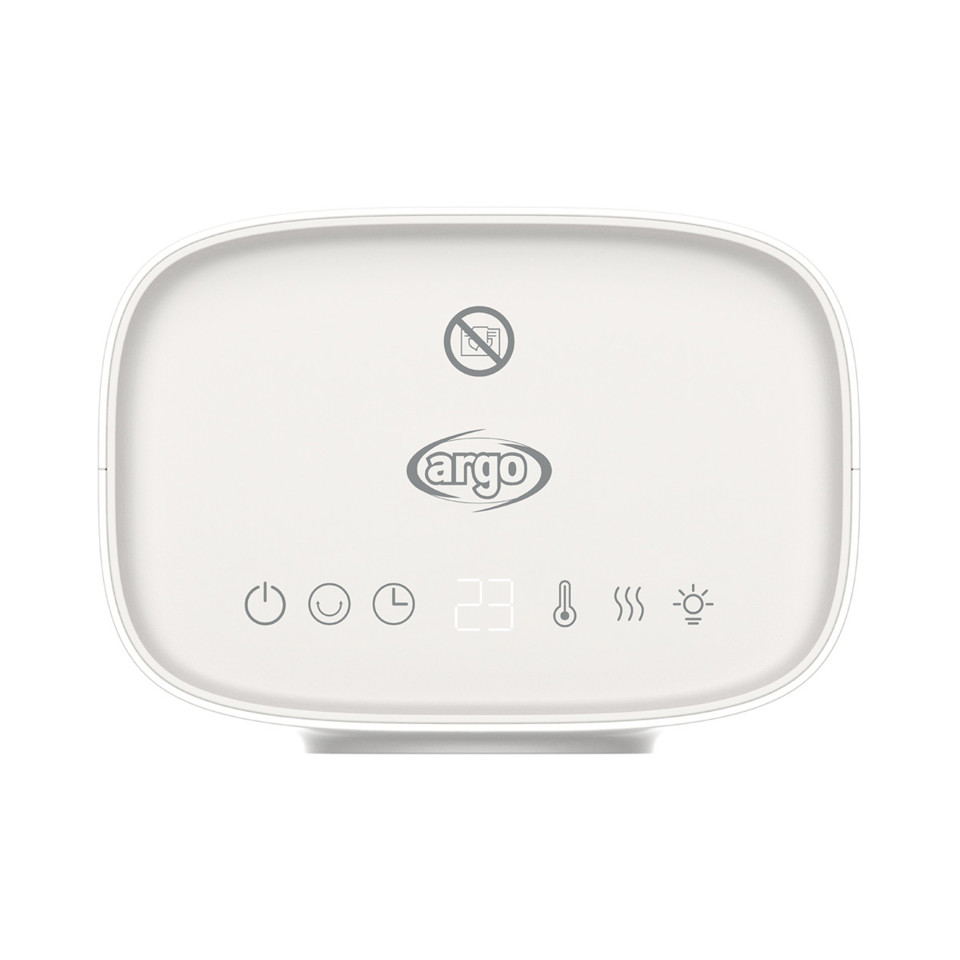 Argoclima Bobo Interno Bianco 2000 W Riscaldatore ambiente elettrico con ventilatore