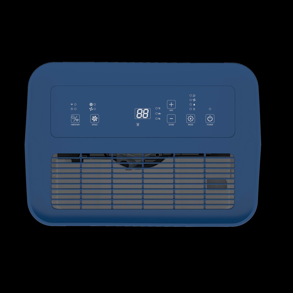 Argoclima DRY PURY EVO WF 41 deumidificatore 5 L 46 dB 535 W Blu, Bianco