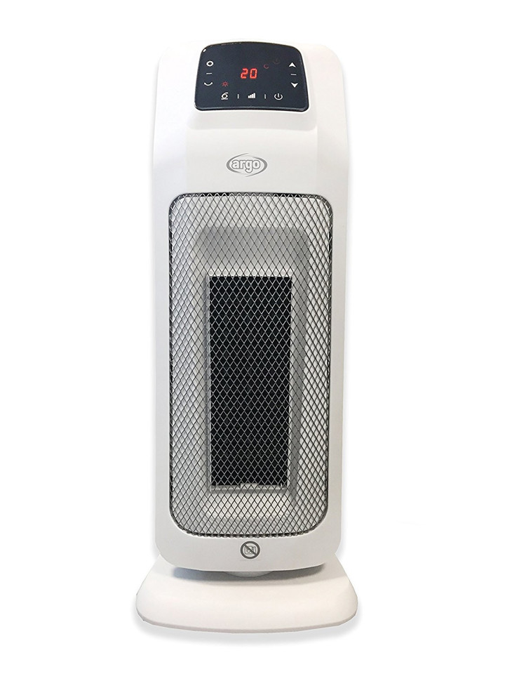 Argoclima Mood Interno Nero, Bianco 2000 W Riscaldatore ambiente elettrico con ventilatore