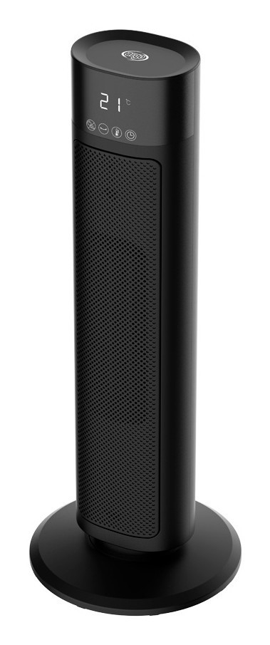 Argoclima TECH TOWER Interno Nero 2000 W Riscaldatore ambiente elettrico con ventilatore
