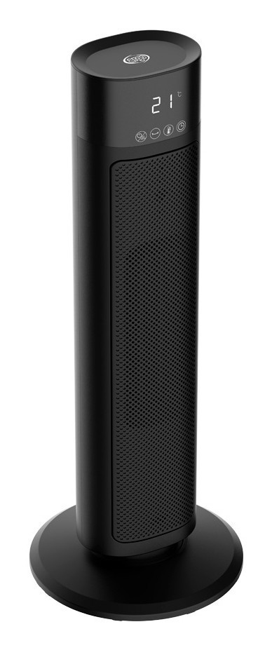 Argoclima TECH TOWER Interno Nero 2000 W Riscaldatore ambiente elettrico con ventilatore