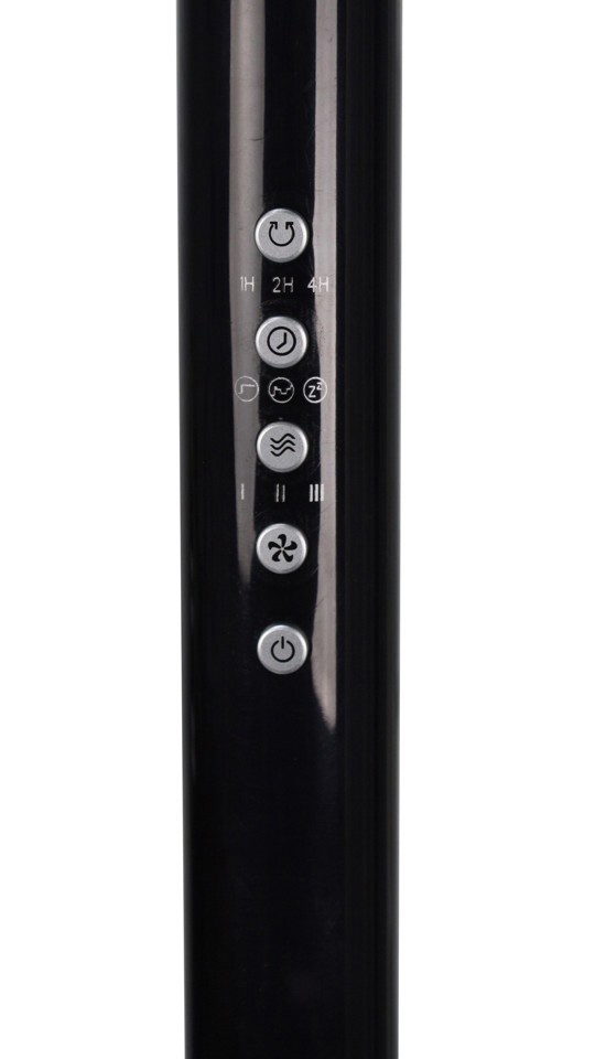 Argoclima Ventilatore a piantana STANDY EVO con telecomando colore nero