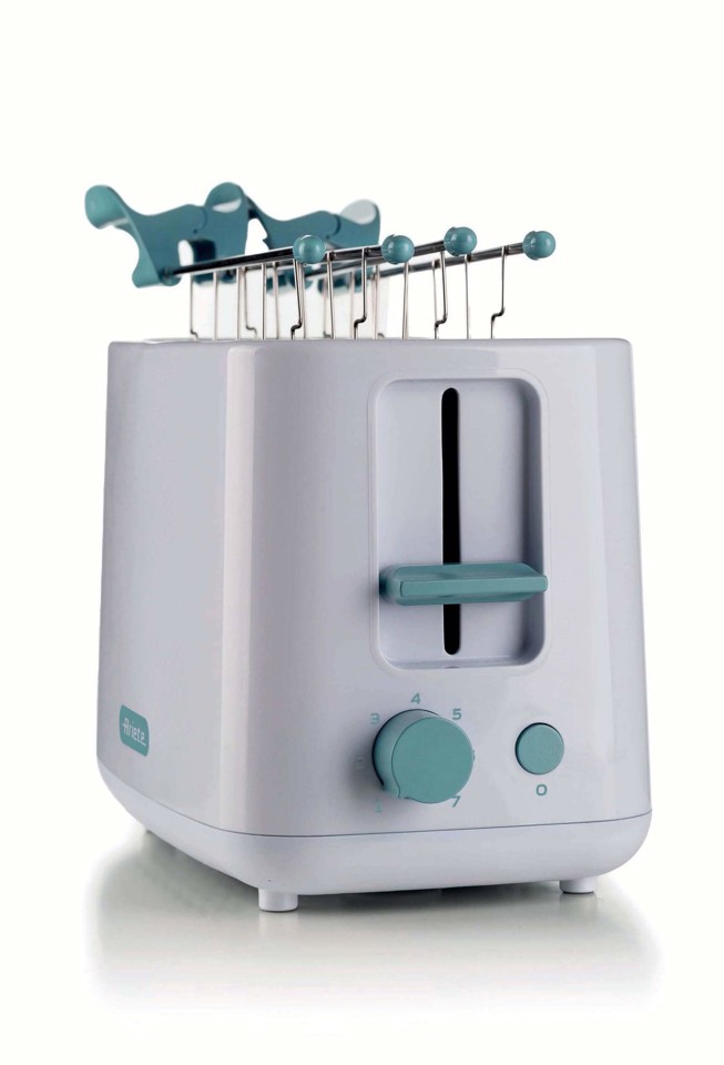 Ariete 0157/04 2 fetta/e 760 W Bianco
