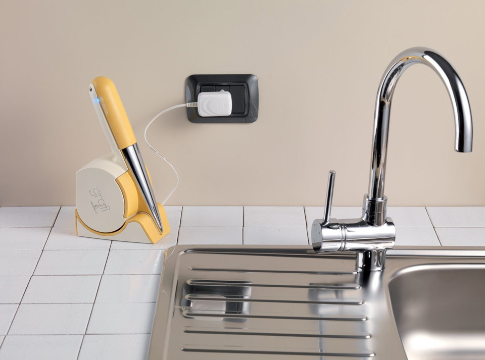 Ariete 0457 grattugia elettrica Metallo, Plastica Sabbia, Bianco