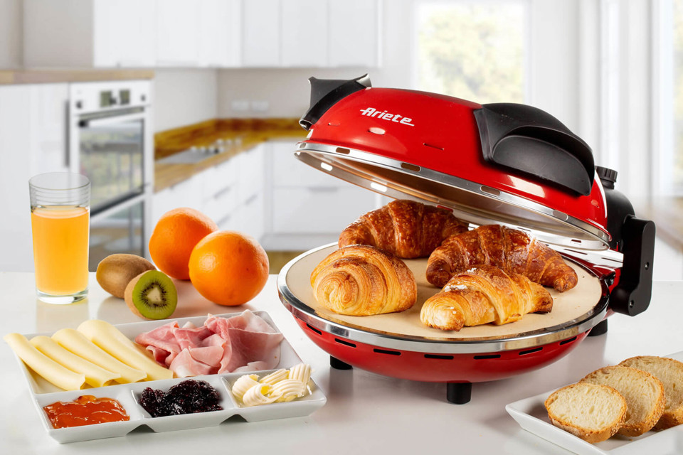 Ariete 909 macchina e forno per pizza 1 pizza(e) 1200 W Nero, Rosso