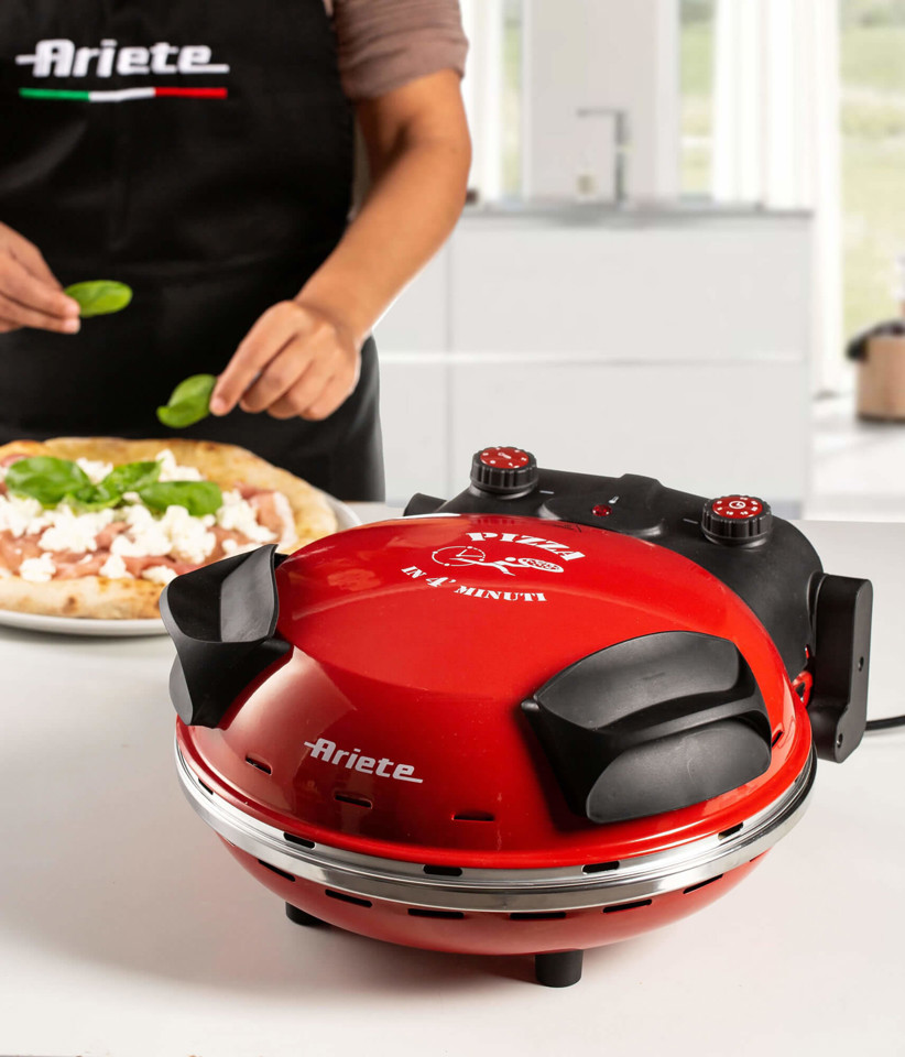 Ariete 909 macchina e forno per pizza 1 pizza(e) 1200 W Nero, Rosso