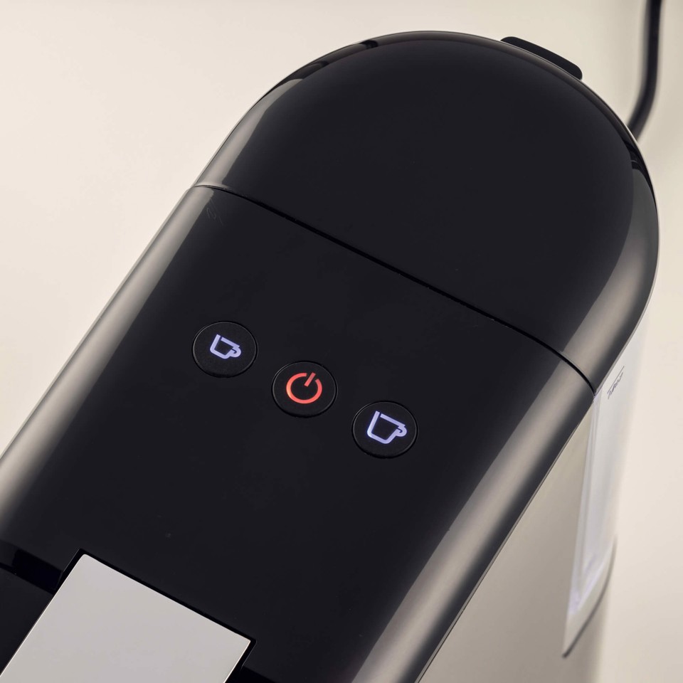 Ariete 1304/1 Macchina da caffè a cassetti, 1350W, Capacità serbatoio 0,7L, Pressione 19 bar, 2 tipologie di caffè, Capsule Nespresso* e Dolcegusto*, Cialde e Polvere, Nero