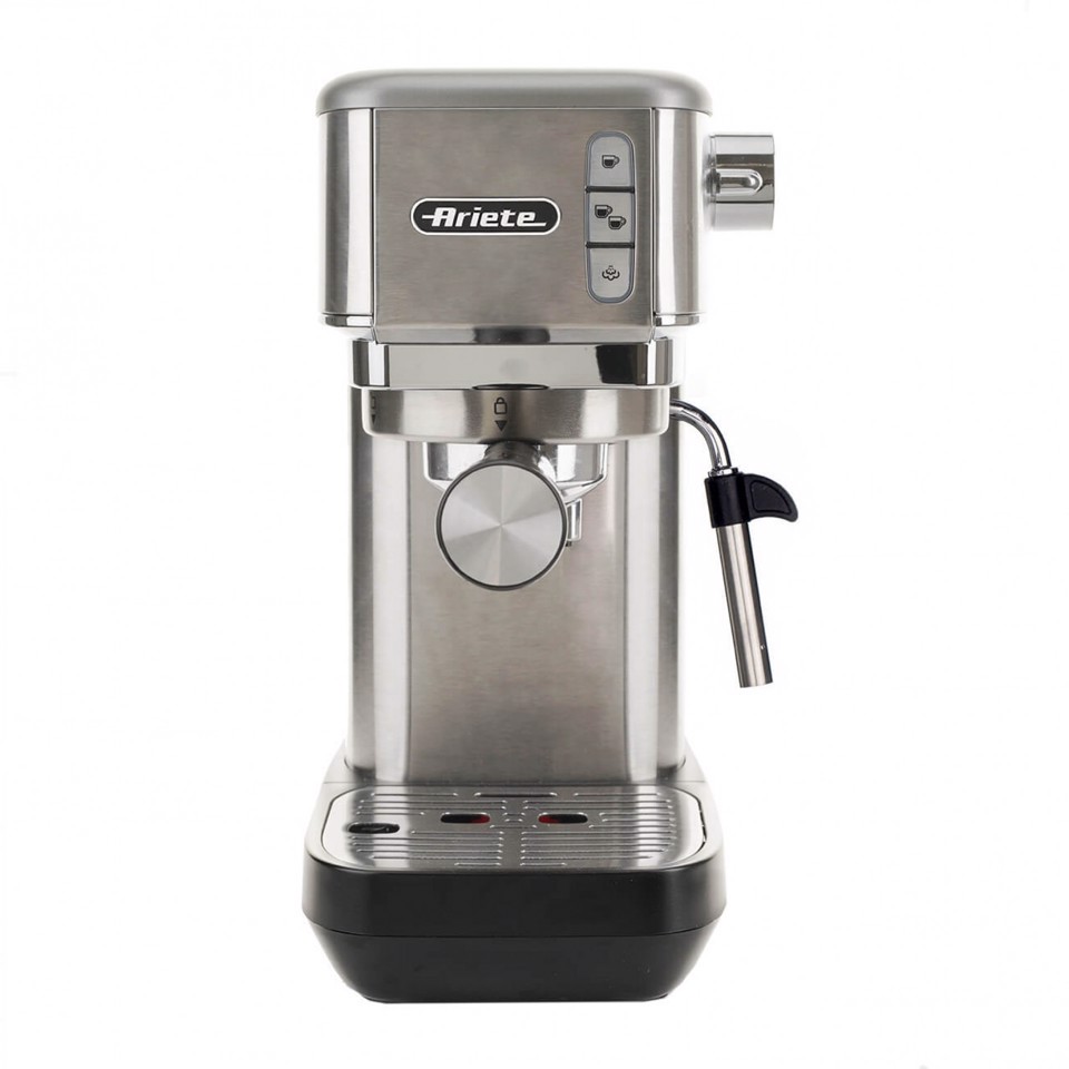 Ariete 1380 Macchina da caffè per con caffè in polvere e cialde ESE, 1300 W, 1,1 L