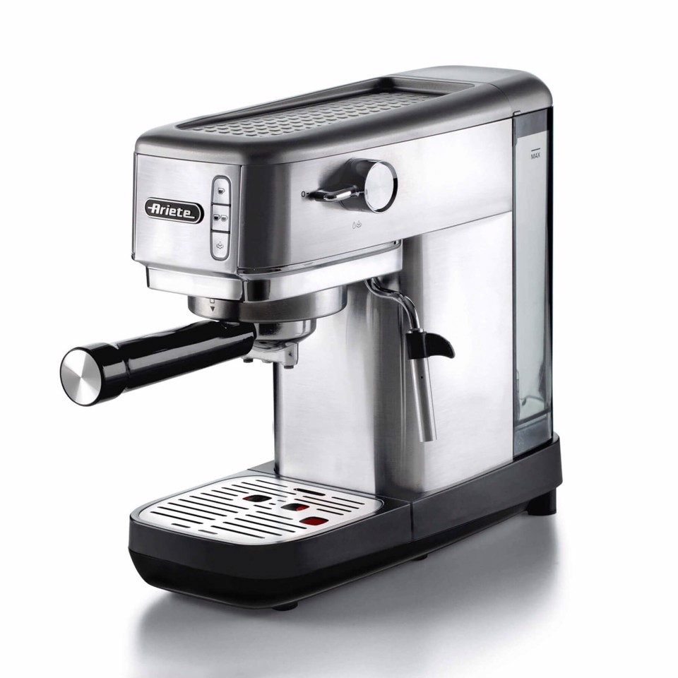 Ariete 1380 Macchina da caffè per con caffè in polvere e cialde ESE, 1300 W, 1,1 L