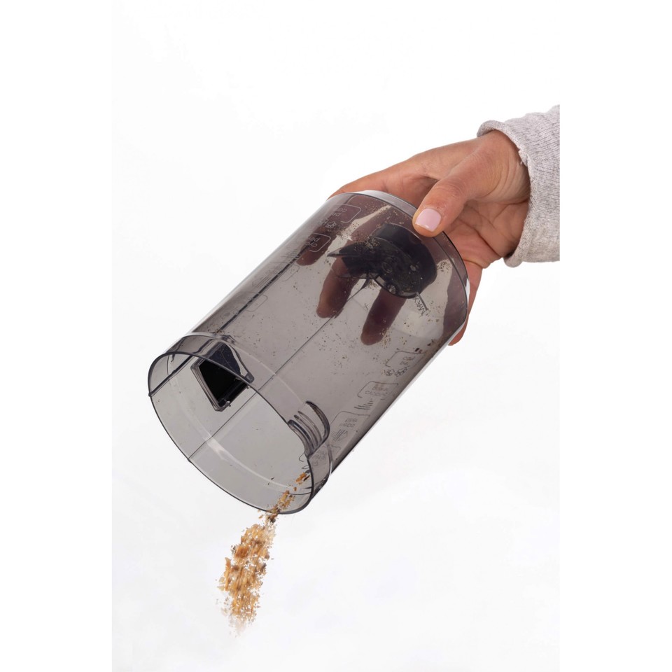 Ariete 2358 Scopa elettrica con filo, Potenza 600W, Capacità serbatoio 0,5L, Spazzola motorizzata, Tecnologia Ciclonica, Rosso