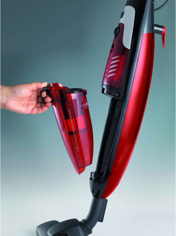 Ariete 2772/4 Senza sacchetto 1 L 600 W Nero, Rosso