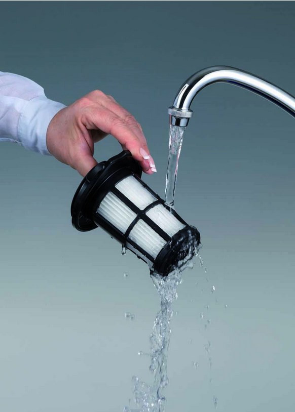 Ariete 2772/4 Senza sacchetto 1 L 600 W Nero, Rosso