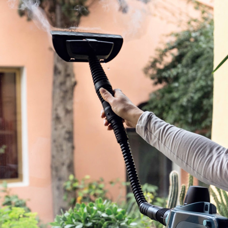 Ariete 4137 Vaporì Jet, Pistola a Vapore, Vapore pronto in 3 minuti, Pressione 3,5 bar, Kit di accessori in dotazione