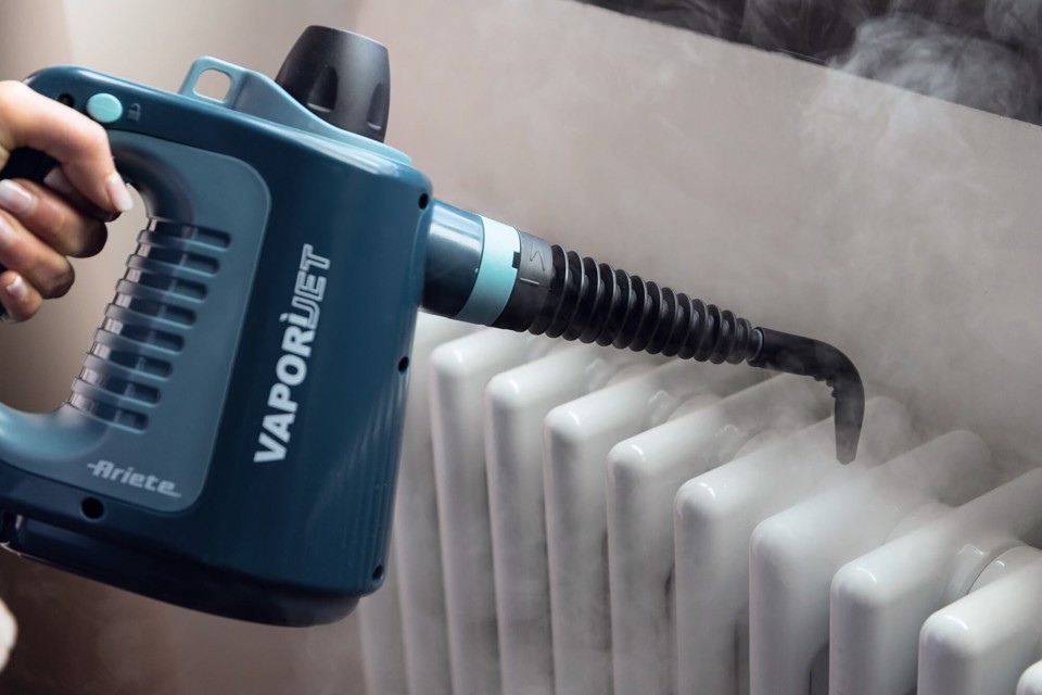 Ariete 4137 Vaporì Jet, Pistola a Vapore, Vapore pronto in 3 minuti, Pressione 3,5 bar, Kit di accessori in dotazione