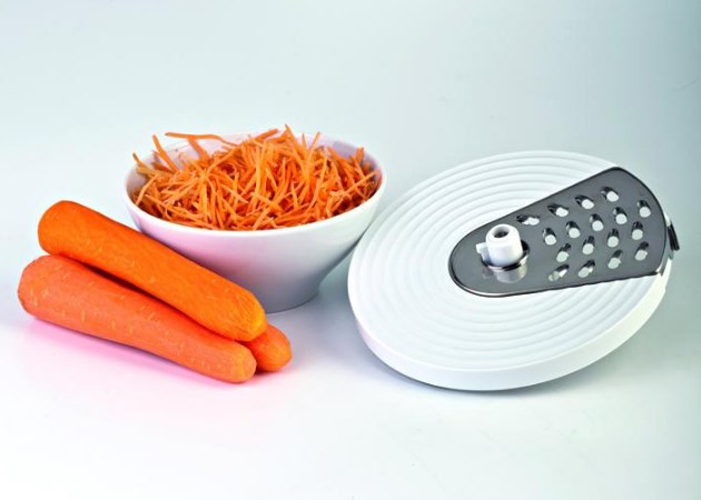 Ariete RoboMix Compact robot da cucina 500 W 1.2, 2 Argento, Traslucido, Bianco