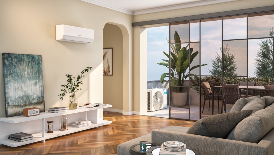 Olimpia Splendid Condizionatore DUAL split Inverter 1000+12000 btu Wi-Fi OSCAAMH14EI + OSSAAQH10EI + OSSAAQH12EI Climatizzatore Fisso