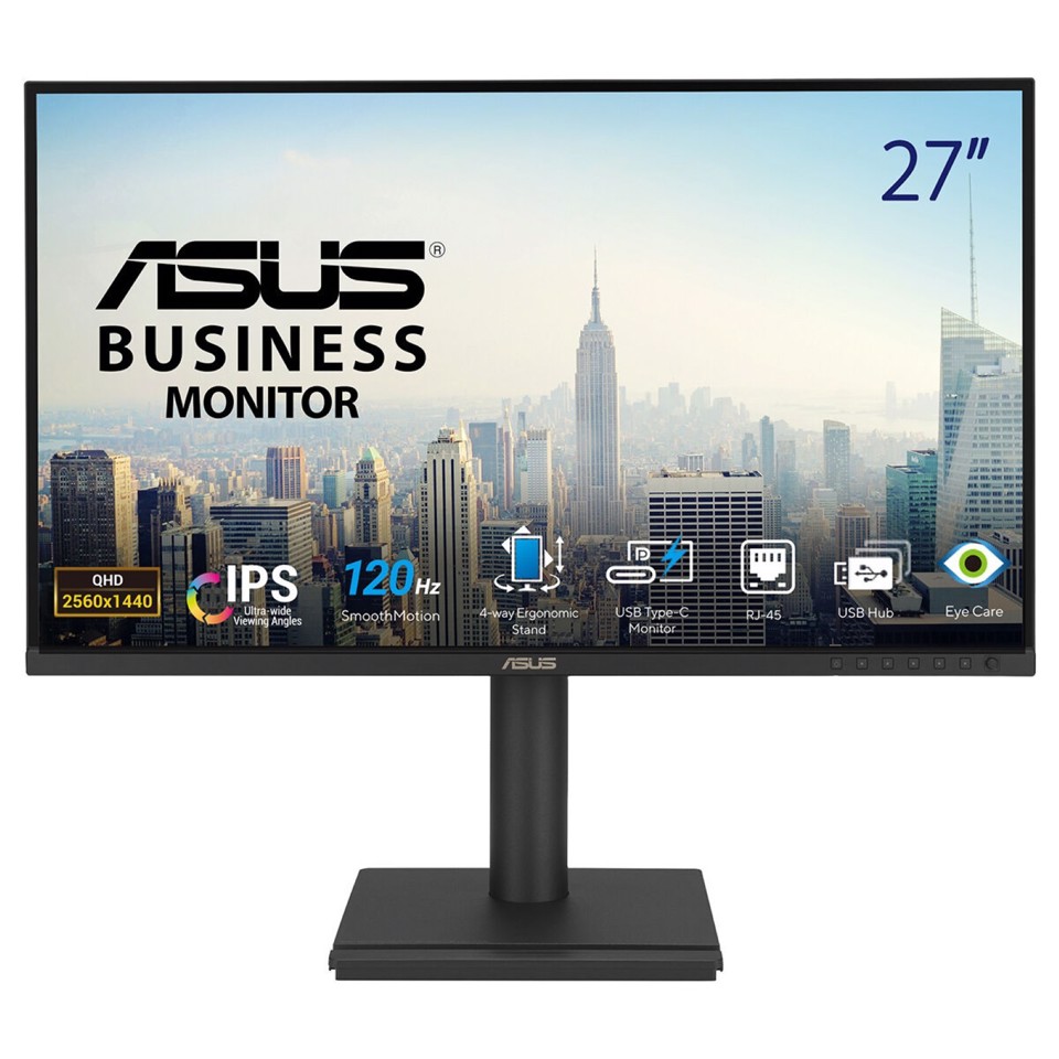 ASUS BE27ACGN Monitor PC 68,6 cm (27") 2560 x 1440 Pixel Quad HD LCD Nero