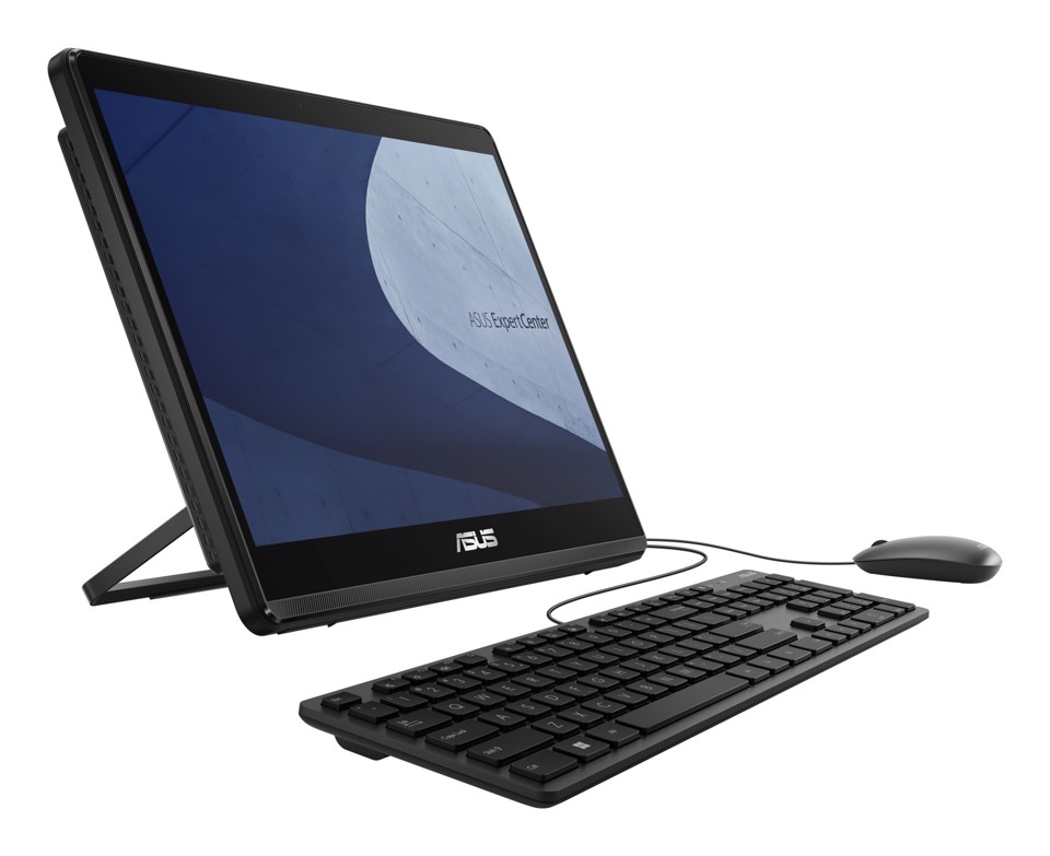 ASUS ExpertCenter E1 AiO E1600WKAT-BMR300M Intel® Celeron® N N4500 39,6 cm (15.6") 1920 x 1080 Pixel Touch screen All-in-One tablet PC 8 GB DDR4-SDRAM 256 GB SSD Wi-Fi 6 (802.11ax) Nero