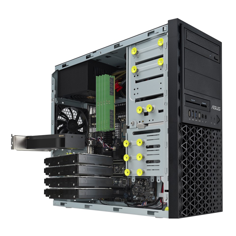 ASUS ExpertCenter E500 G9-1290K021R Intel® Core™ i9 i9-12900K 32 GB DDR5-SDRAM 512 GB SSD Windows 11 Pro Tower Stazione di lavoro Nero