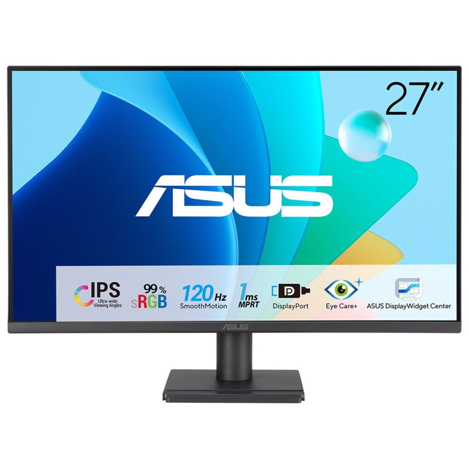 ASUS EyeCare VA279QG Monitor PC 68,6 cm (27") 1920 x 1080 Pixel Full HD LCD Nero