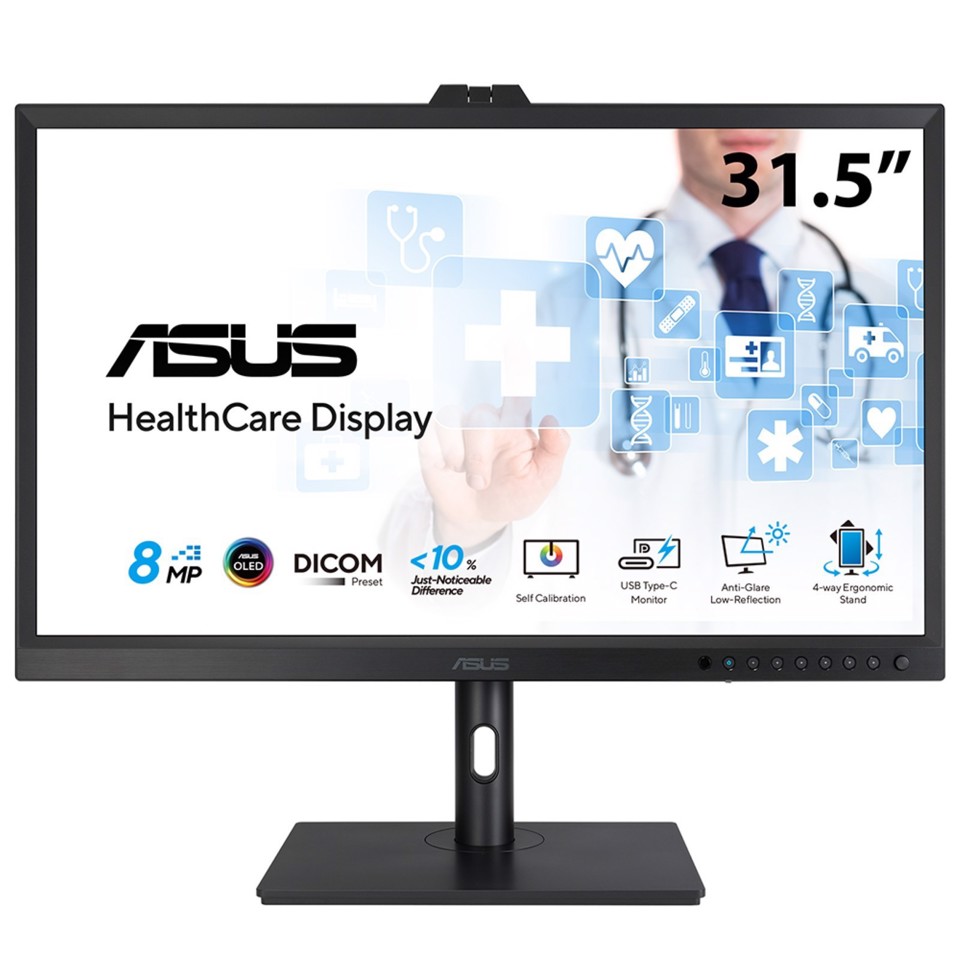 ASUS HA3281A Monitor PC 80 cm (31.5") 3840 x 2160 Pixel 4K Ultra HD LCD Nero