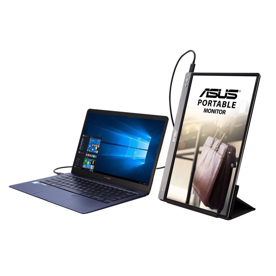 ASUS MB14AC Monitor PC 35,6 cm (14") 1920 x 1080 Pixel Full HD Grigio