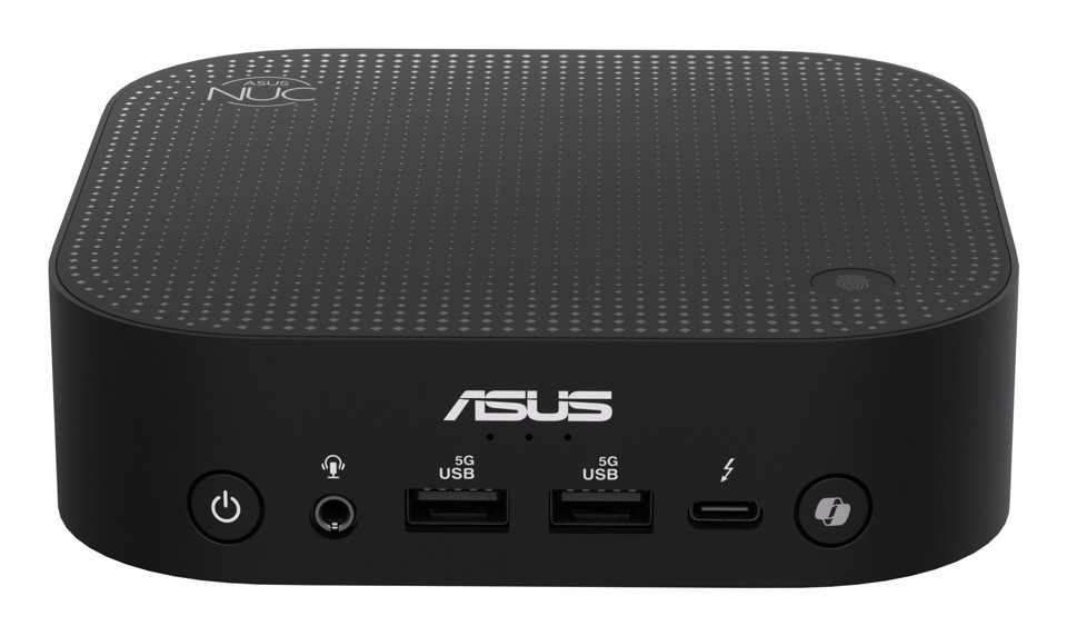 ASUS NUC 14 PRO AI Lunar Canyon, Ultra5 226V, RAM 16Gb, SSD 512Gb, Intel ARC130v, Wi-Fi 7, Win11 Pro, 3Yr PUR, EU Cord