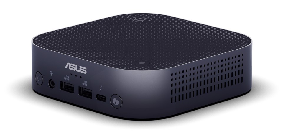 ASUS NUC 14 PRO AI Lunar Canyon, Ultra5 226V, RAM 16Gb, SSD 512Gb, Intel ARC130v, Wi-Fi 7, Win11 Pro, 3Yr PUR, EU Cord