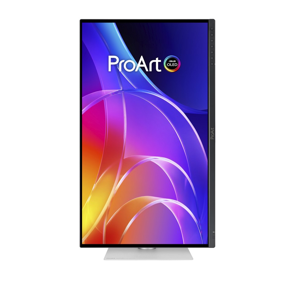 ASUS ProArt OLED PA279CDV Monitor PC 67,3 cm (26.5") 3840 x 2160 Pixel 4K Ultra HD QD-OLED Nero, Argento