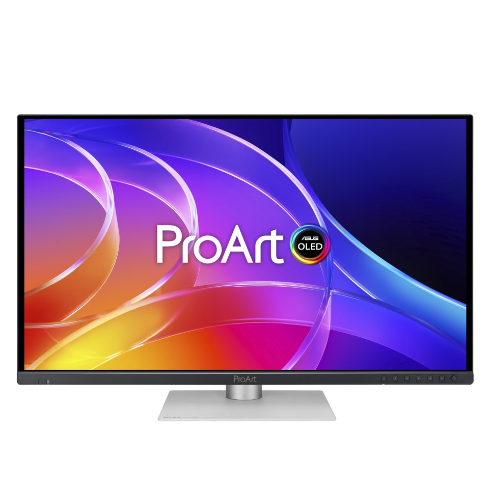 ASUS ProArt OLED PA279CDV Monitor PC 67,3 cm (26.5") 3840 x 2160 Pixel 4K Ultra HD QD-OLED Nero, Argento
