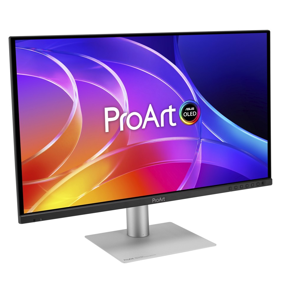 ASUS ProArt OLED PA329CDV Monitor PC 80 cm (31.5") 3840 x 2160 Pixel 4K Ultra HD QD-OLED Nero, Argento