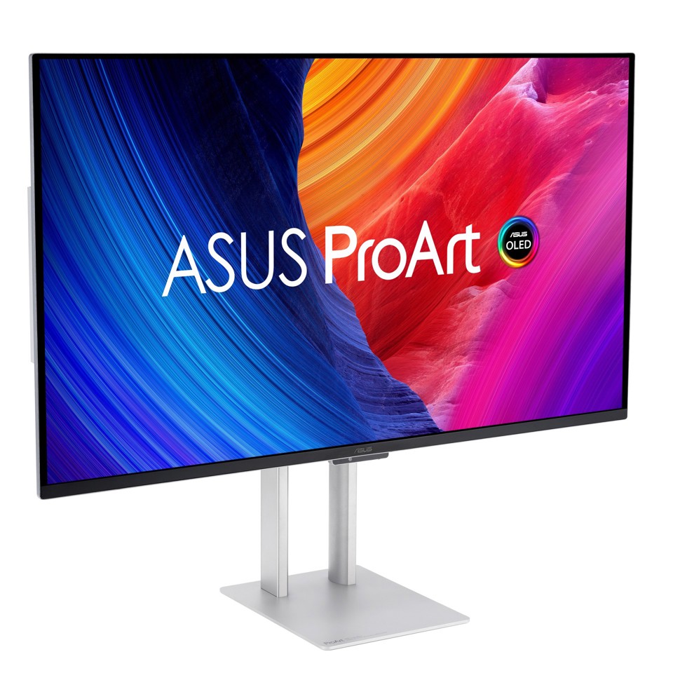 ASUS ProArt OLED PA32UCDM Monitor PC 80 cm (31.5") 3840 x 2160 Pixel 4K Ultra HD QD-OLED Argento