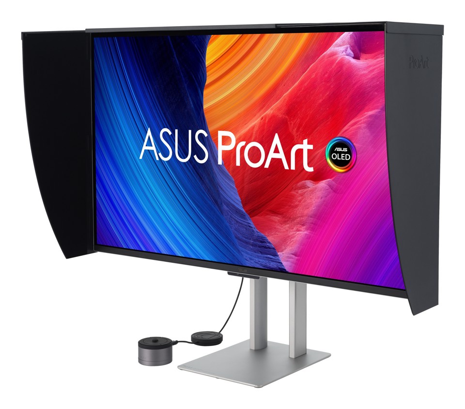ASUS ProArt OLED PA32UCDMR-K Monitor PC 80 cm (31.5") 3840 x 2160 Pixel 4K Ultra HD QD-OLED Nero, Argento
