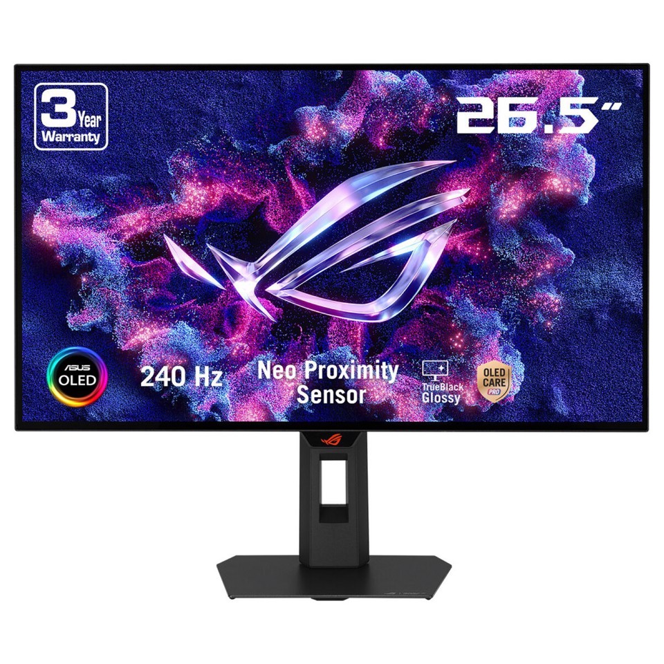 ASUS ROG Strix OLED XG27AQDMGR Monitor PC 67,3 cm (26.5") 2560 x 1440 Pixel Quad HD Nero