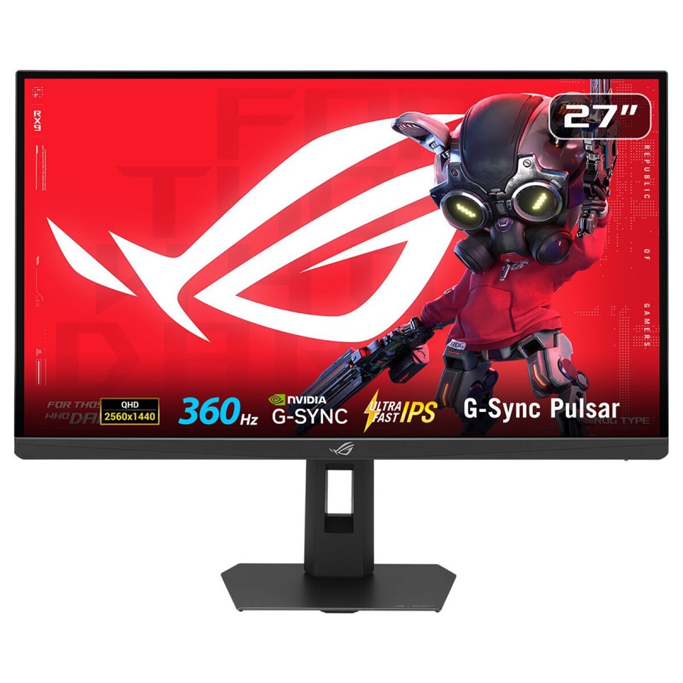 ASUS ROG Strix Pulsar XG27AQNGV Monitor PC 68,6 cm (27") 2560 x 1440 Pixel Wide Quad HD LCD Nero