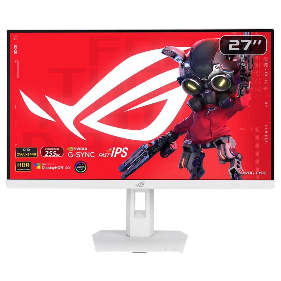 ASUS ROG Strix XG27ACMES-W Monitor PC 68,6 cm (27") 2560 x 1440 Pixel Wide Quad HD LCD Bianco