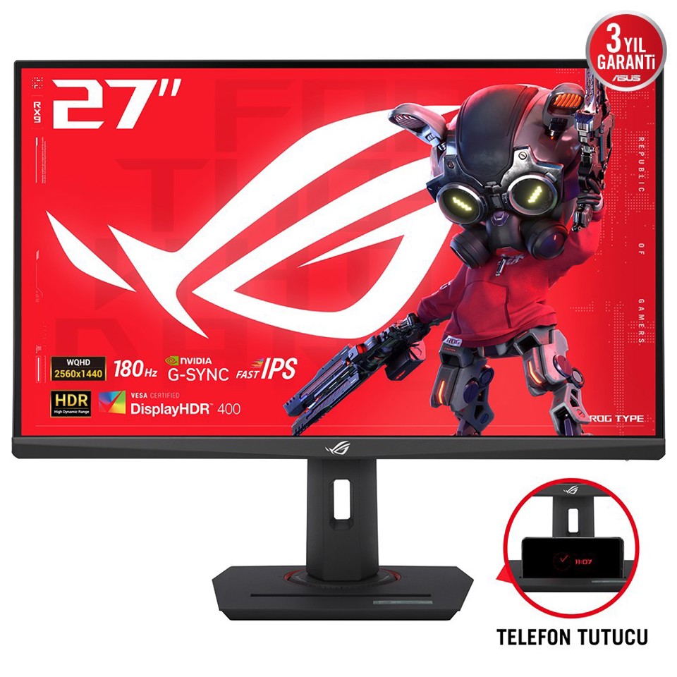 ASUS ROG Strix XG27ACS Monitor PC 68,6 cm (27") 2560 x 1440 Pixel Quad HD LED Nero