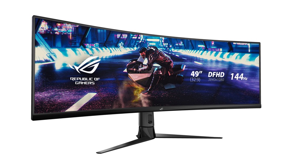 ASUS ROG Strix XG49VQ Monitor PC 124,5 cm (49") 3840 x 1080 Pixel UltraWide Full HD LED Nero
