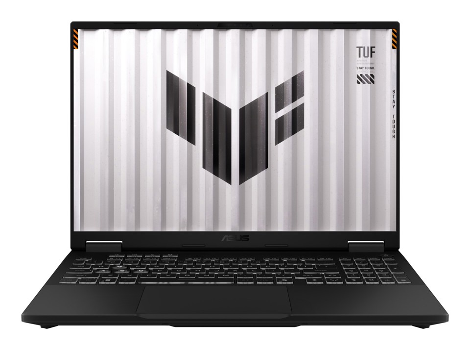 ASUS TUF Gaming A16 FA608PP-RV011W AMD Ryzen™ 9 8940HX Computer portatile 40,6 cm (16") WUXGA 16 GB DDR5-SDRAM 1 TB SSD NVIDIA GeForce RTX 5070 Laptop GPU Wi-Fi 6E (802.11ax) Windows 11 Home Grigio