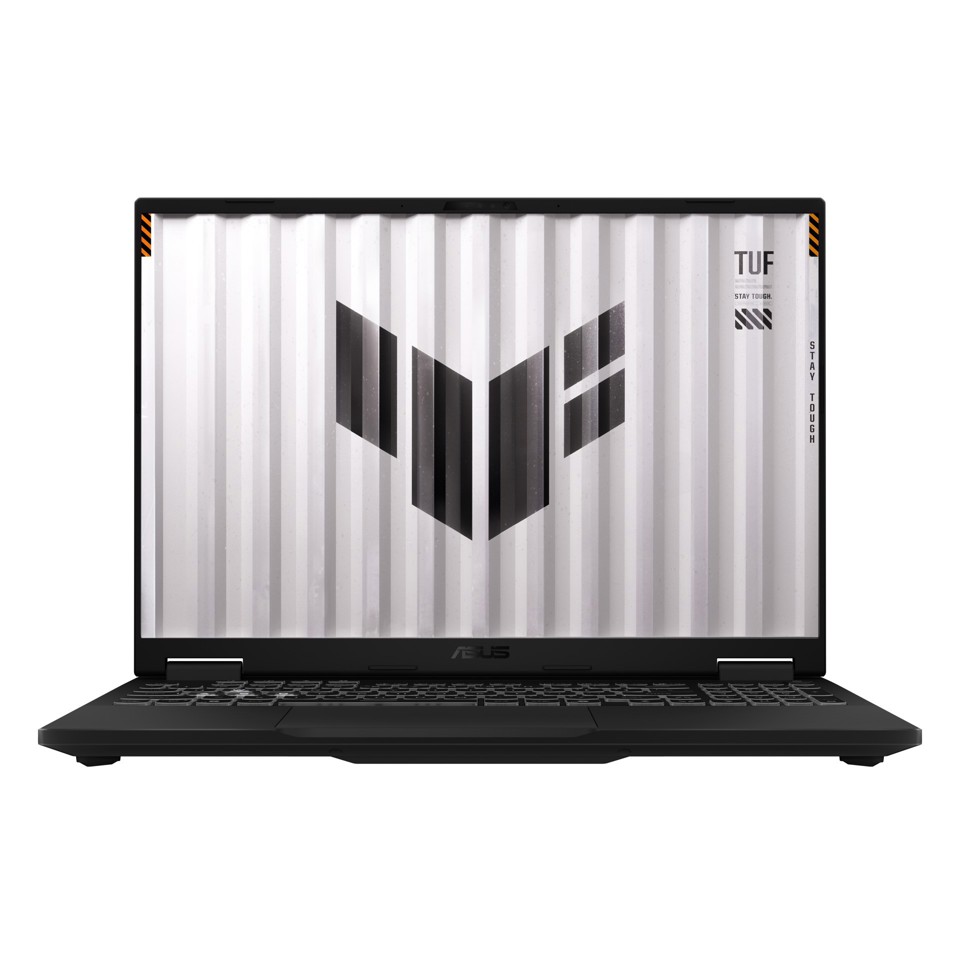 ASUS TUF Gaming A16 FA608PP-RV011W AMD Ryzen™ 9 8940HX Computer portatile 40,6 cm (16") WUXGA 16 GB DDR5-SDRAM 1 TB SSD NVIDIA GeForce RTX 5070 Laptop GPU Wi-Fi 6E (802.11ax) Windows 11 Home Grigio