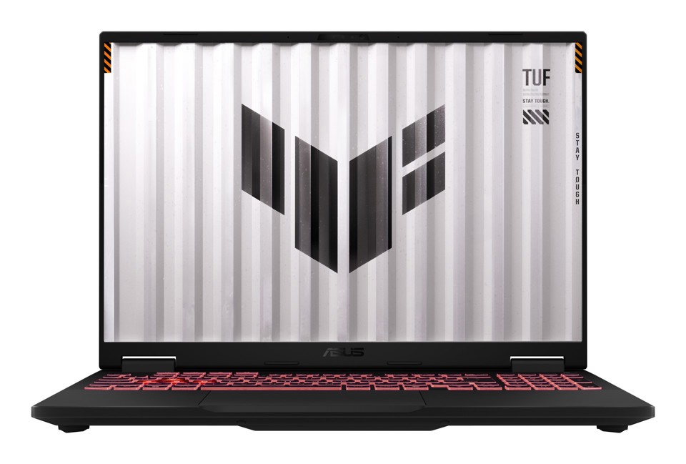 ASUS TUF Gaming A16 FA608PP-RV011W AMD Ryzen™ 9 8940HX Computer portatile 40,6 cm (16") WUXGA 16 GB DDR5-SDRAM 1 TB SSD NVIDIA GeForce RTX 5070 Laptop GPU Wi-Fi 6E (802.11ax) Windows 11 Home Grigio