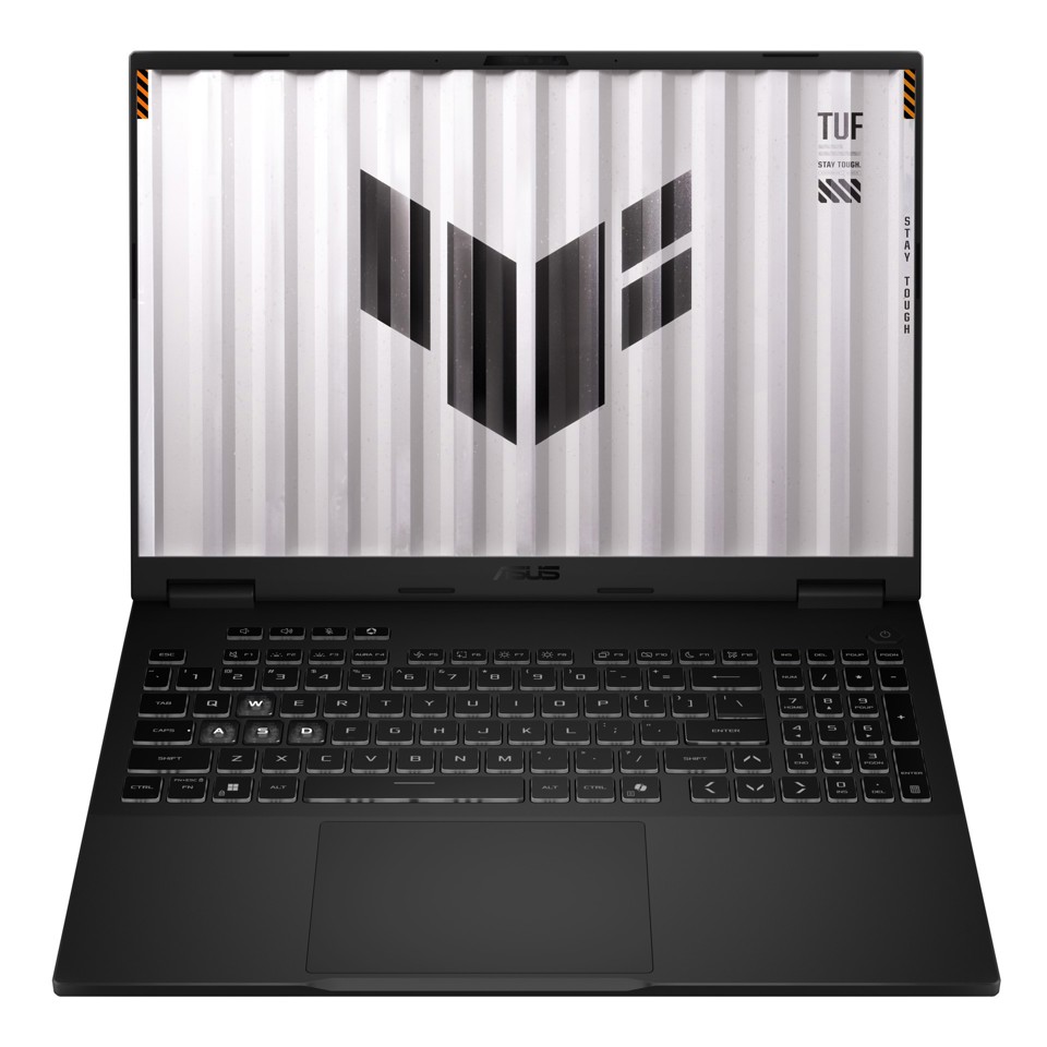 ASUS TUF Gaming A16 FA608PP-RV011W AMD Ryzen™ 9 8940HX Computer portatile 40,6 cm (16") WUXGA 16 GB DDR5-SDRAM 1 TB SSD NVIDIA GeForce RTX 5070 Laptop GPU Wi-Fi 6E (802.11ax) Windows 11 Home Grigio